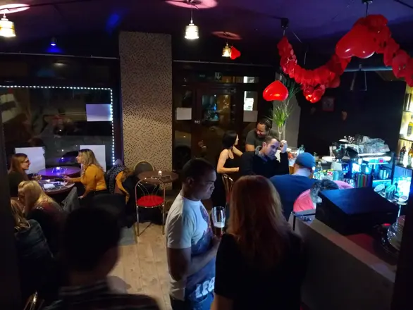 A full house on a party night