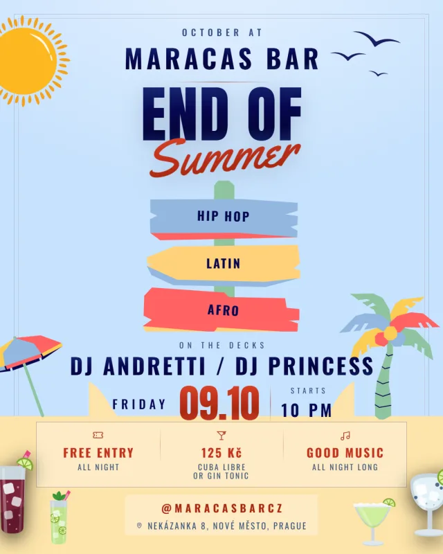 Flyer for END OF SUMMER